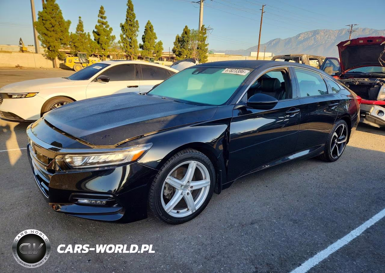 2019 Honda Accord Sport VIN:1HGCV1F3XKA027078 - 1