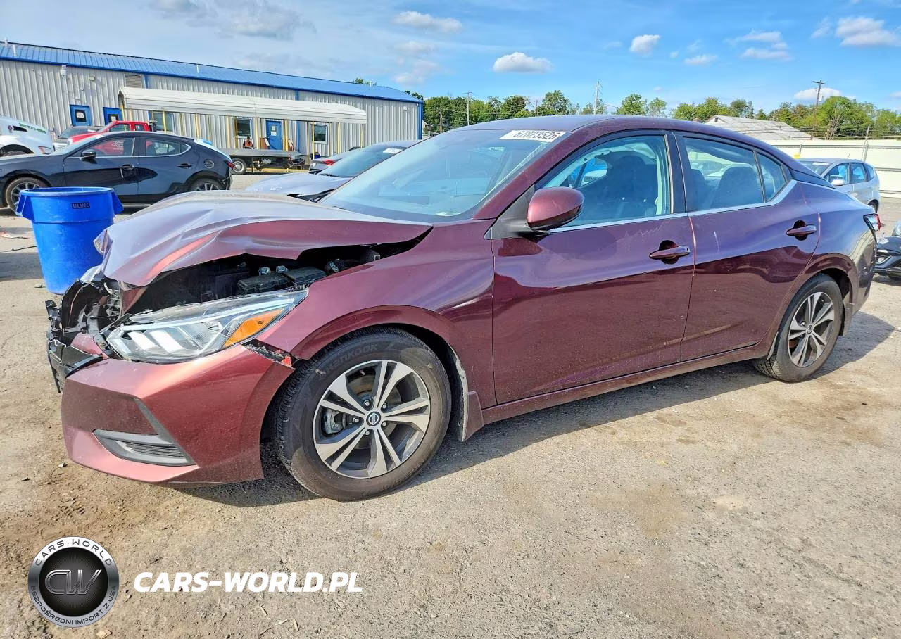 2020 Nissan Sentra Sv VIN:3N1AB8CV9LY298176 - 1