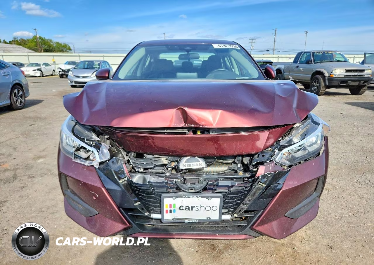 2020 Nissan Sentra Sv VIN:3N1AB8CV9LY298176 - 5