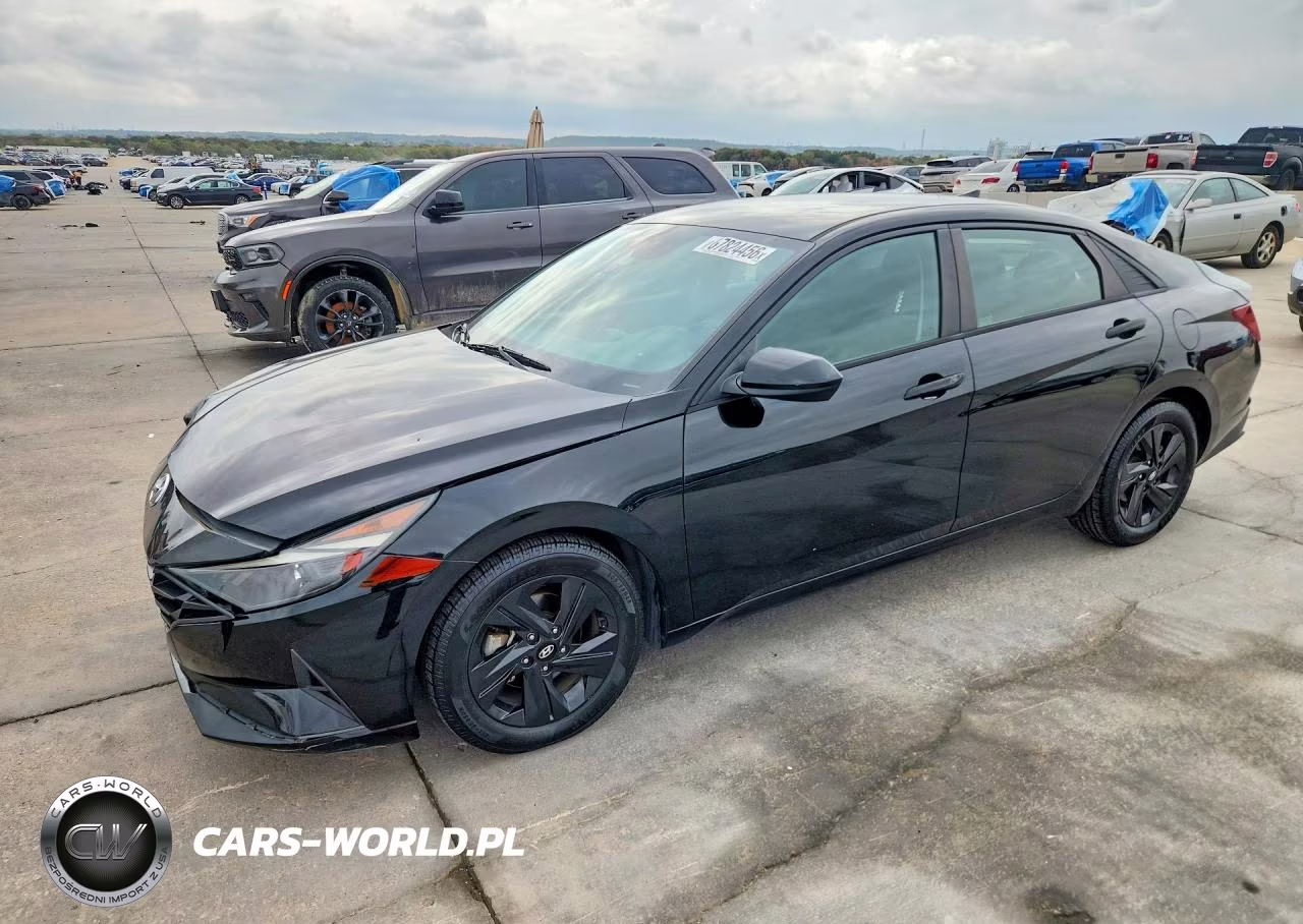 2021 Hyundai Elantra Sel VIN:KMHLM4AG9MU067291 - 1