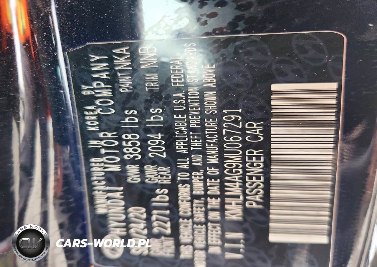 2021 Hyundai Elantra Sel VIN:KMHLM4AG9MU067291 - 12