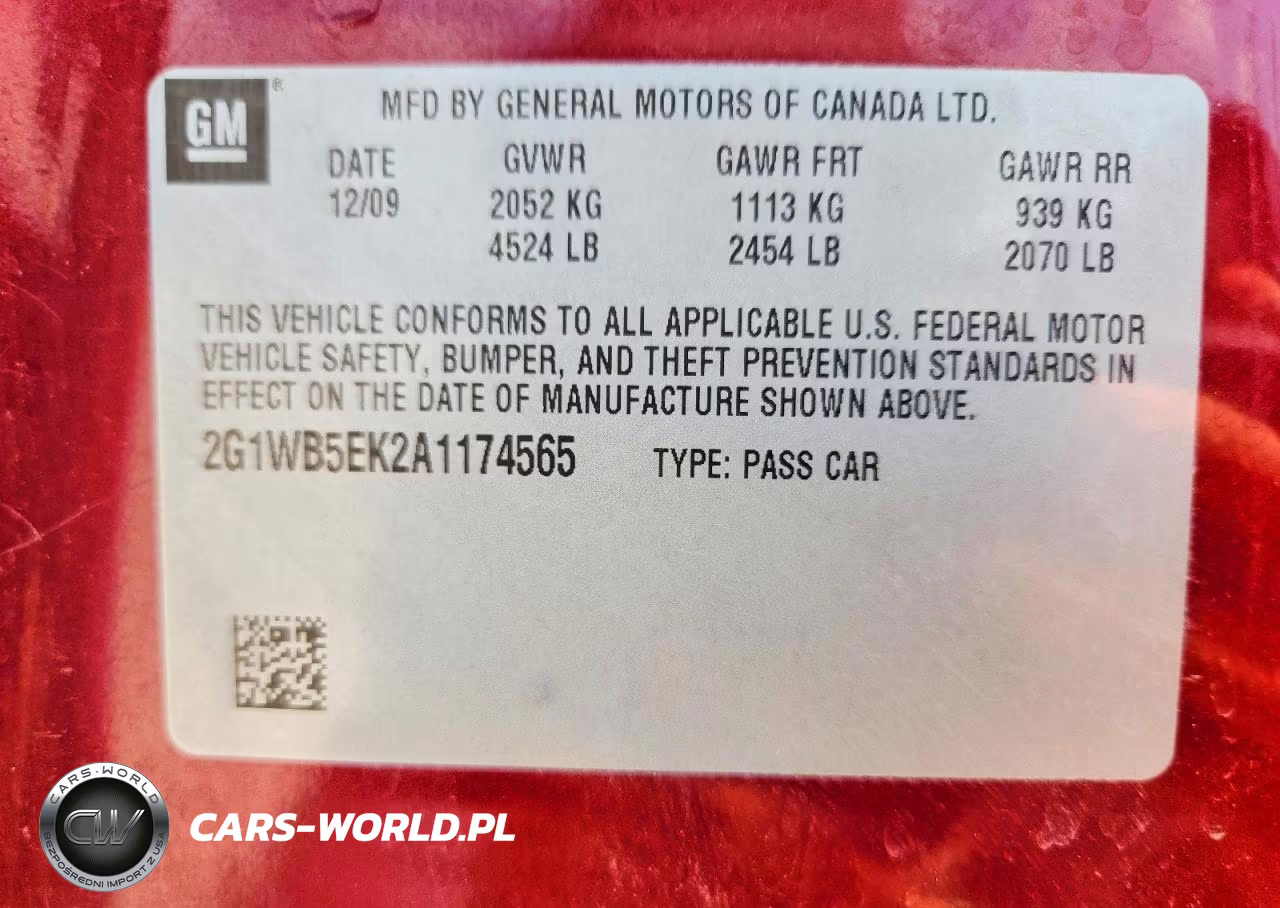 2010 Chevrolet Impala Lt VIN:2G1WB5EK2A1174565 - 12