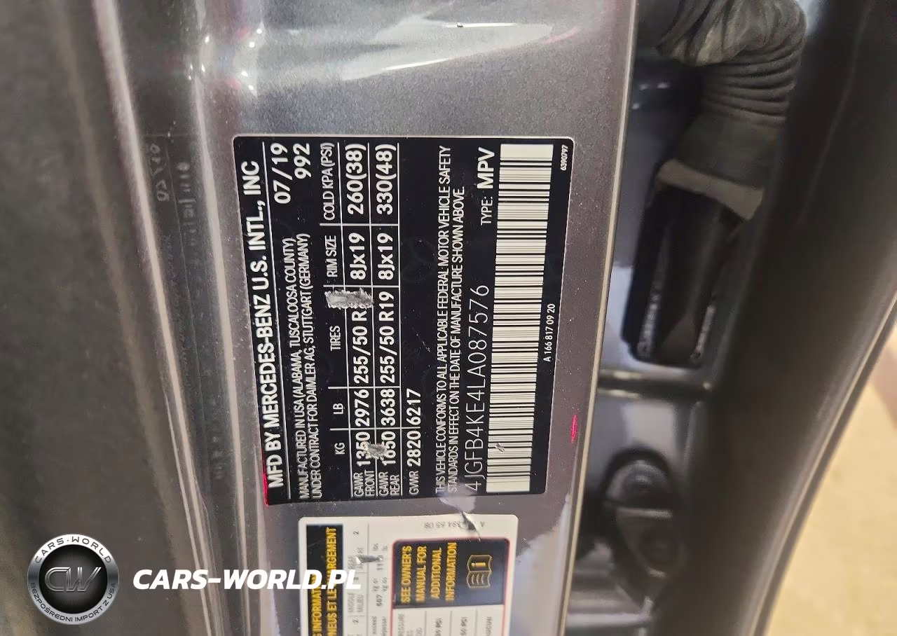 2020 Mercedes-Benz Gle 350 4Matic VIN:4JGFB4KE4LA087576 - 13
