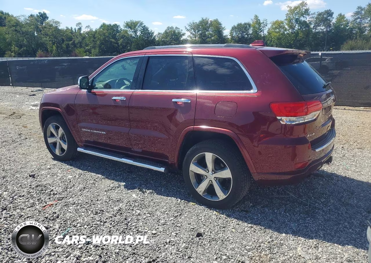 2016 Jeep Grand Cherokee Overland VIN:1C4RJFCG8GC415432 - 2
