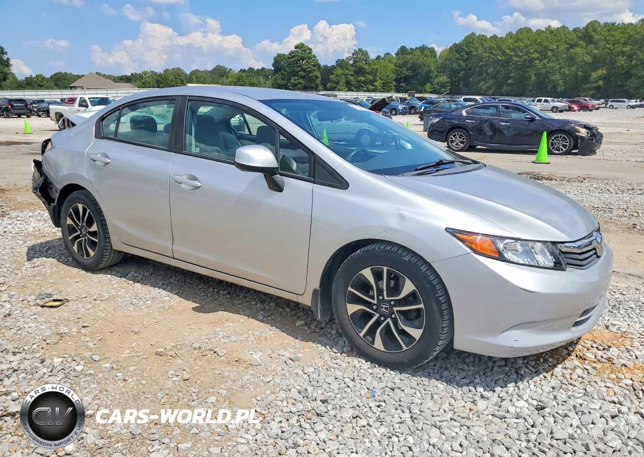 2012 Honda Civic Sedan Automati VIN:19XFB2F5XCE100850 - 4