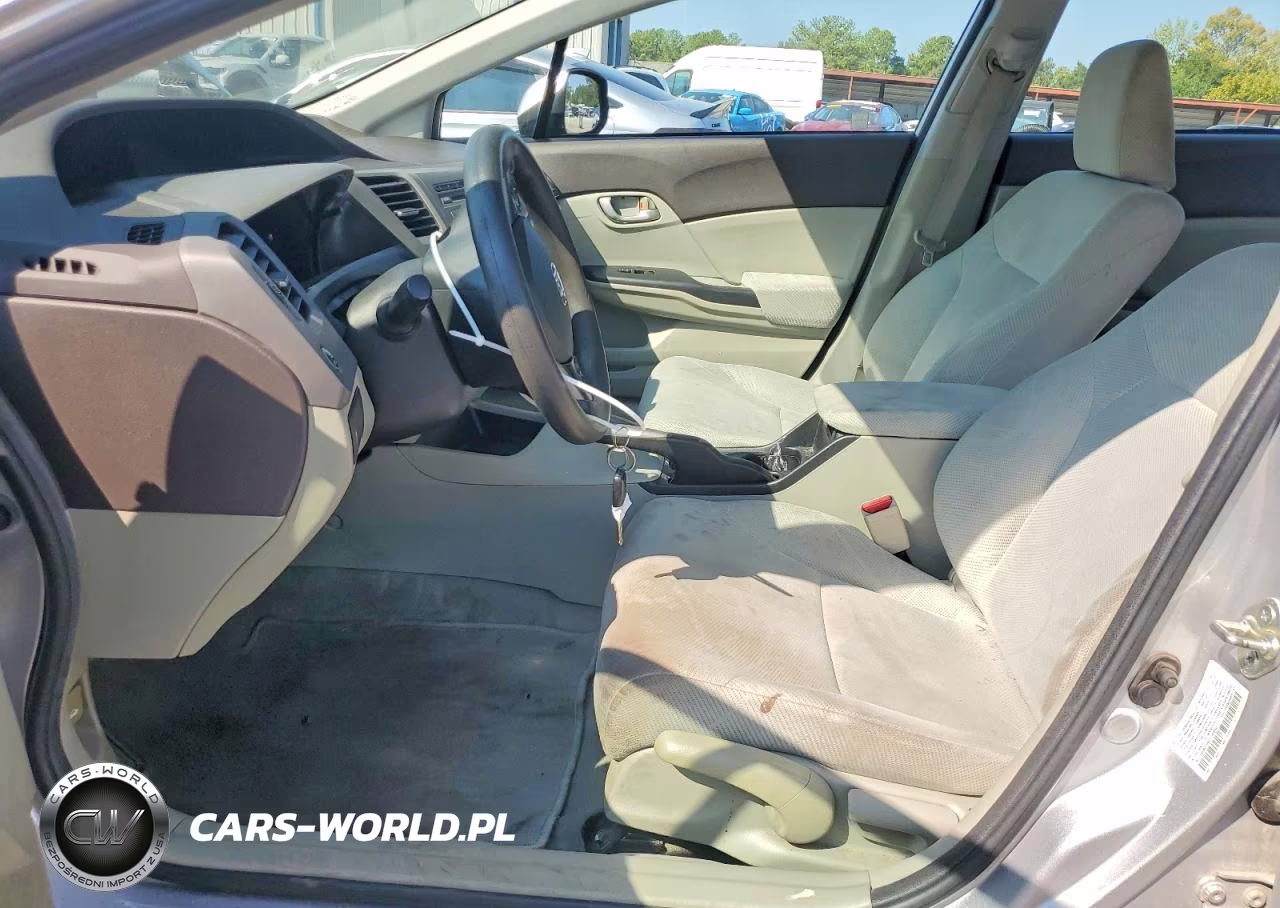 2012 Honda Civic Sedan Automati VIN:19XFB2F5XCE100850 - 7