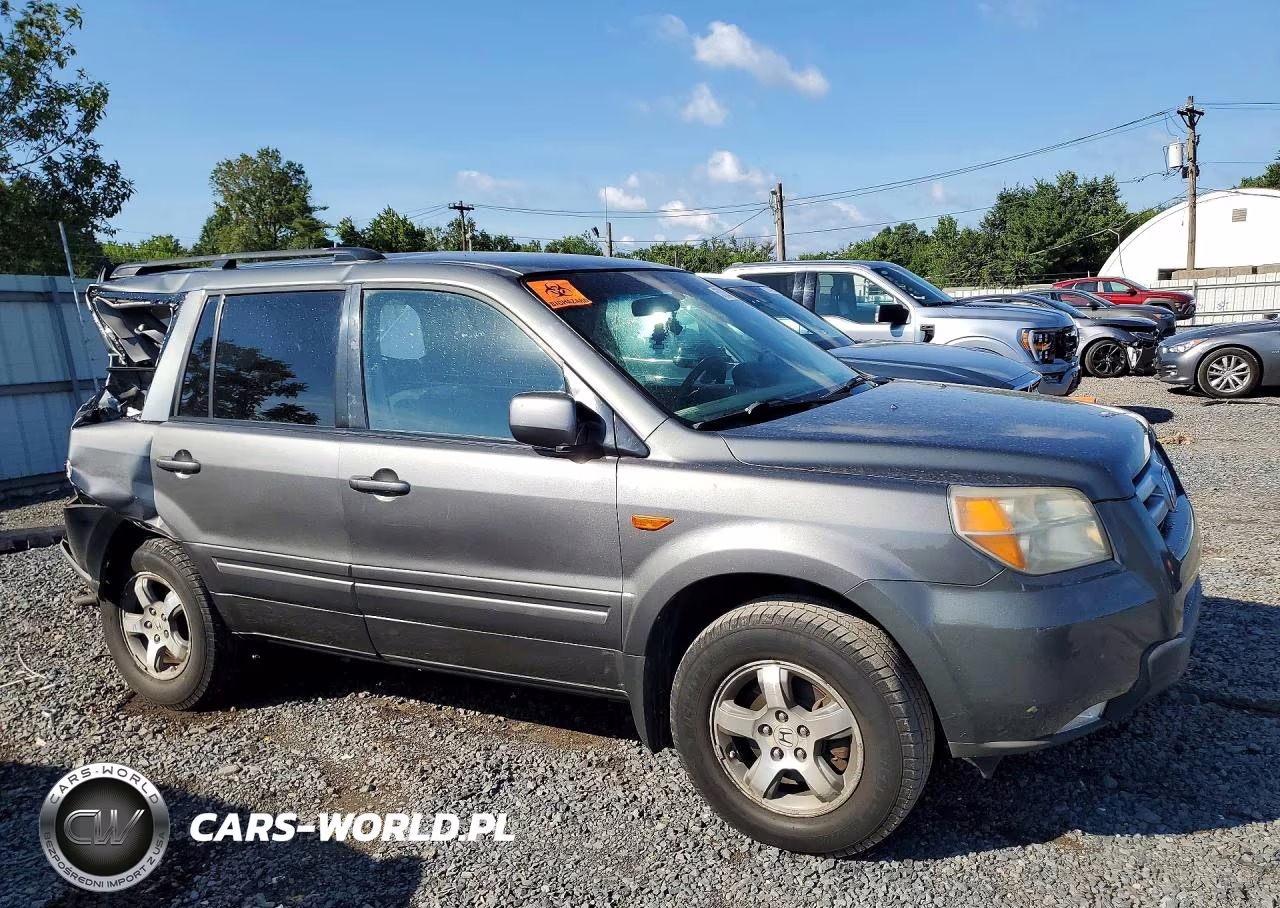 2007 Honda Pilot Ex VIN:5FNYF184X7B025935 - 4