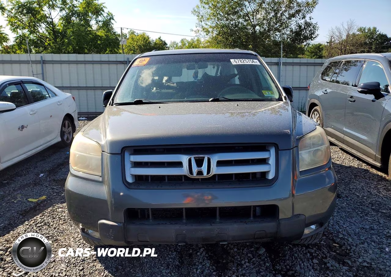 2007 Honda Pilot Ex VIN:5FNYF184X7B025935 - 5