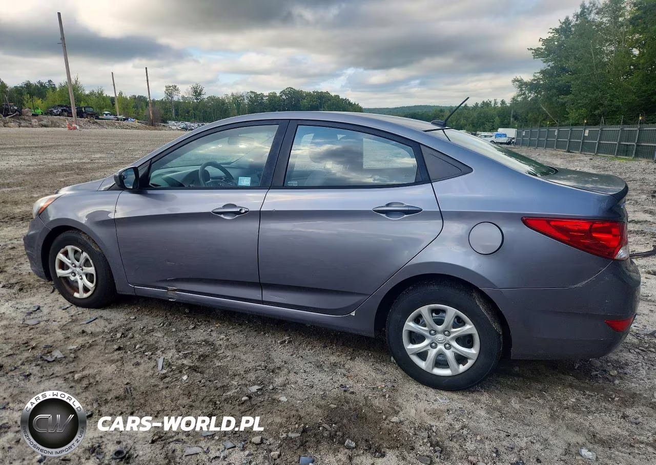 2014 Hyundai Accent Gls VIN:KMHCT4AE6EU720033 - 2