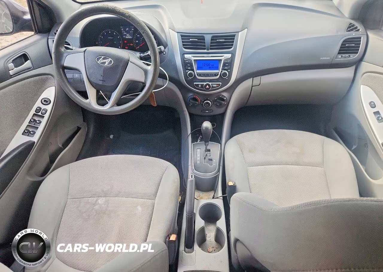 2014 Hyundai Accent Gls VIN:KMHCT4AE6EU720033 - 8