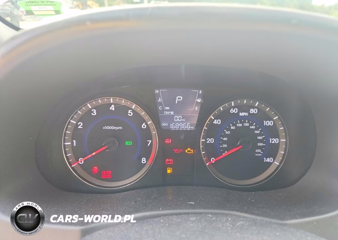 2014 Hyundai Accent Gls VIN:KMHCT4AE6EU720033 - 9