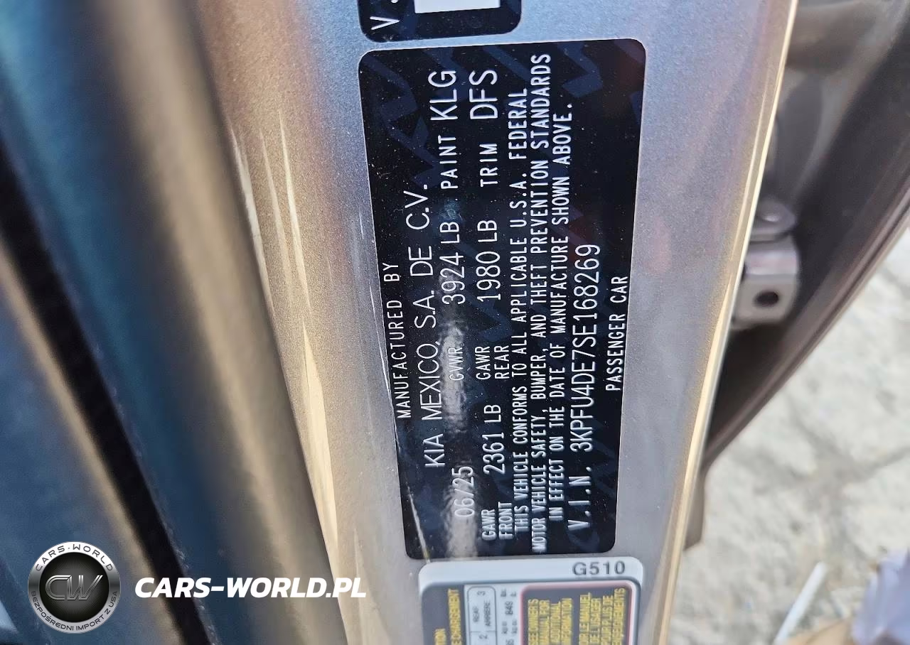2025 Kia K4 Ex VIN:3KPFU4DE7SE168269 - 12