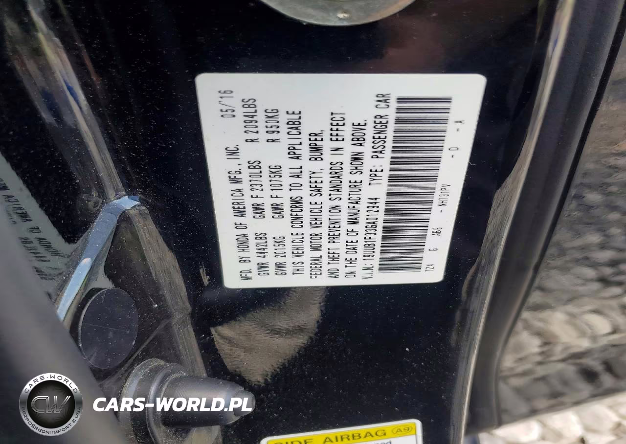 2016 Acura Tlx VIN:19UUB1F33GA012944 - 12