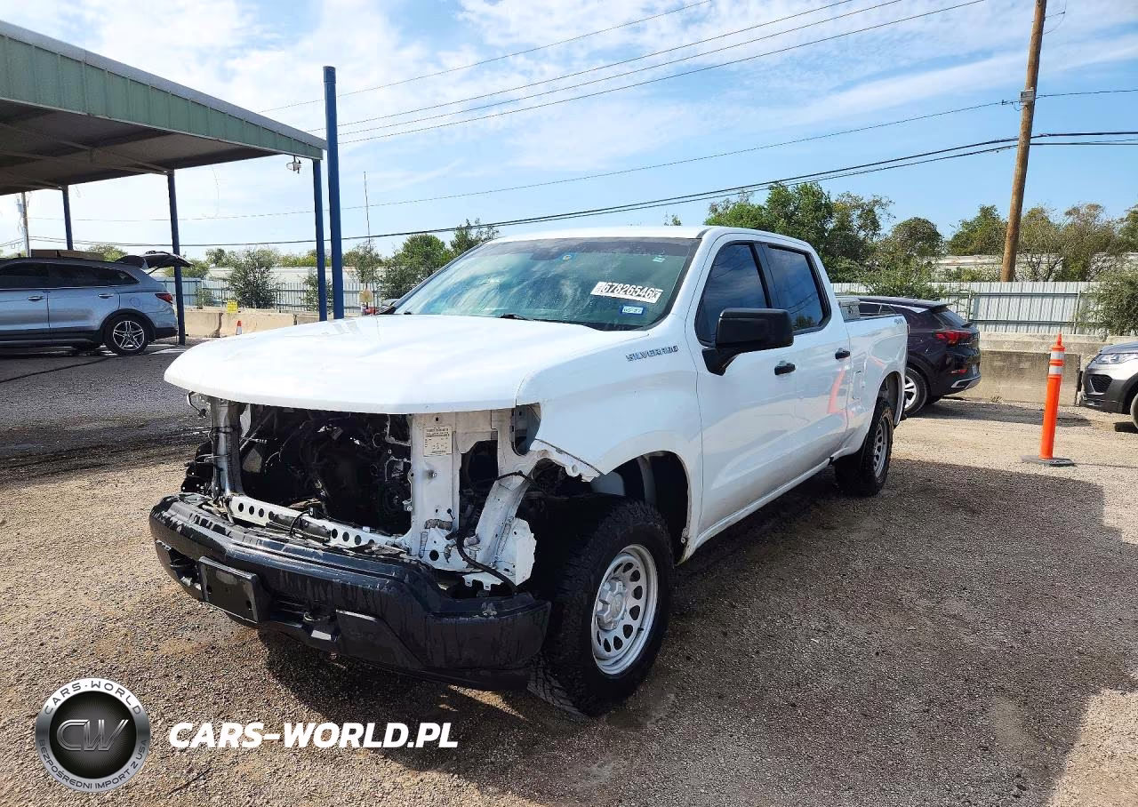2022 Chevrolet Silverado K1500 VIN:3GCPDAEK3NG540836 - 1