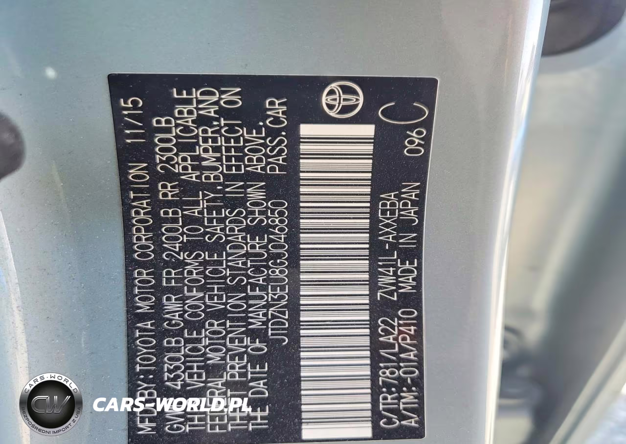 2016 Toyota Prius V Four VIN:JTDZN3EU8GJ046850 - 12