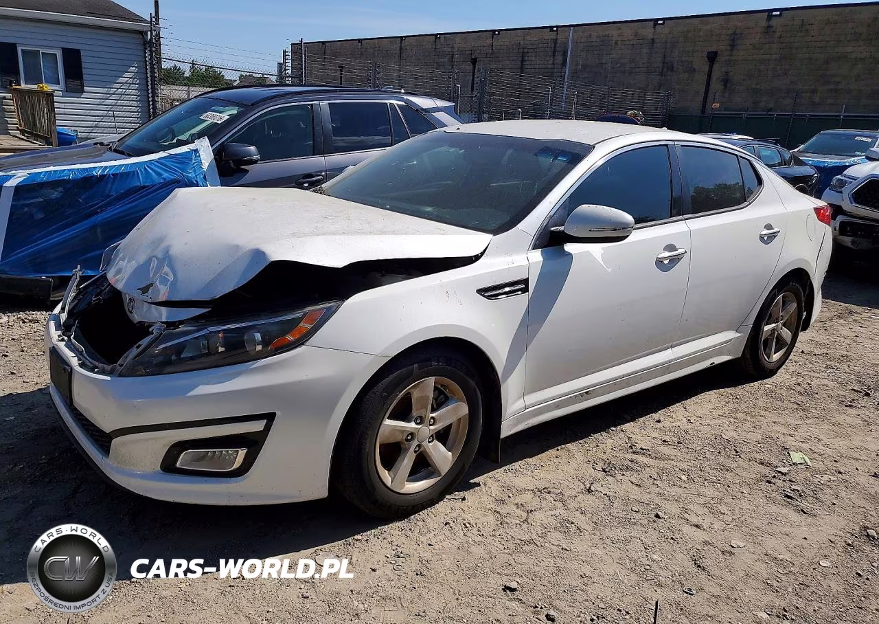 2015 Kia Optima Lx VIN:KNAGM4A74F5558139 - 1
