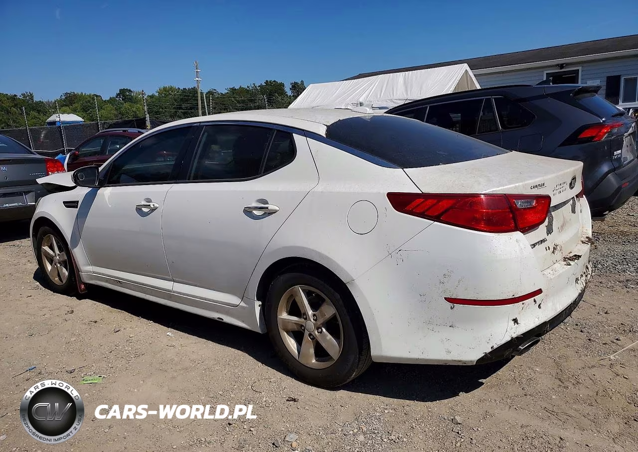2015 Kia Optima Lx VIN:KNAGM4A74F5558139 - 2