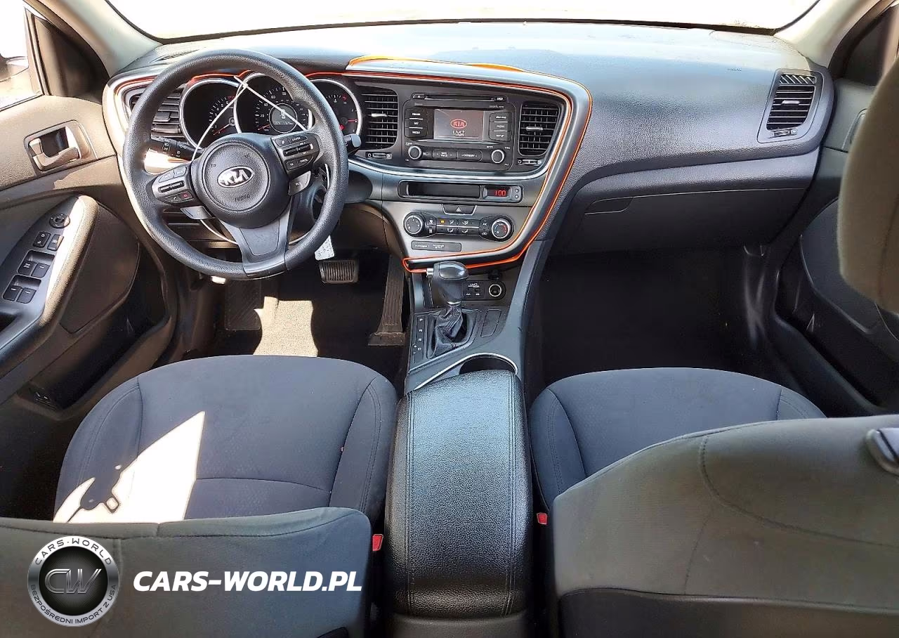 2015 Kia Optima Lx VIN:KNAGM4A74F5558139 - 8