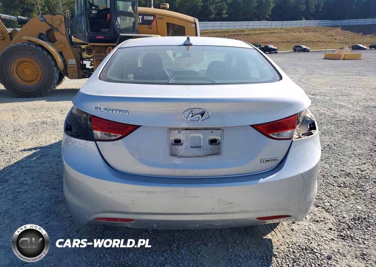 2013 Hyundai Elantra Limited VIN:5NPDH4AE9DH189820 - 6