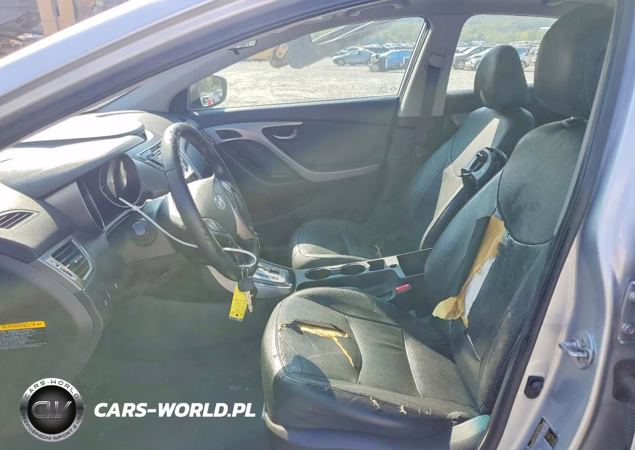 2013 Hyundai Elantra Limited VIN:5NPDH4AE9DH189820 - 7