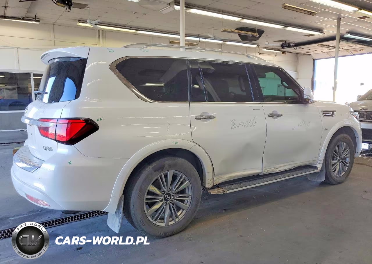 2018 Infiniti Qx80 Base VIN:JN8AZ2NE9J9194930 - 3