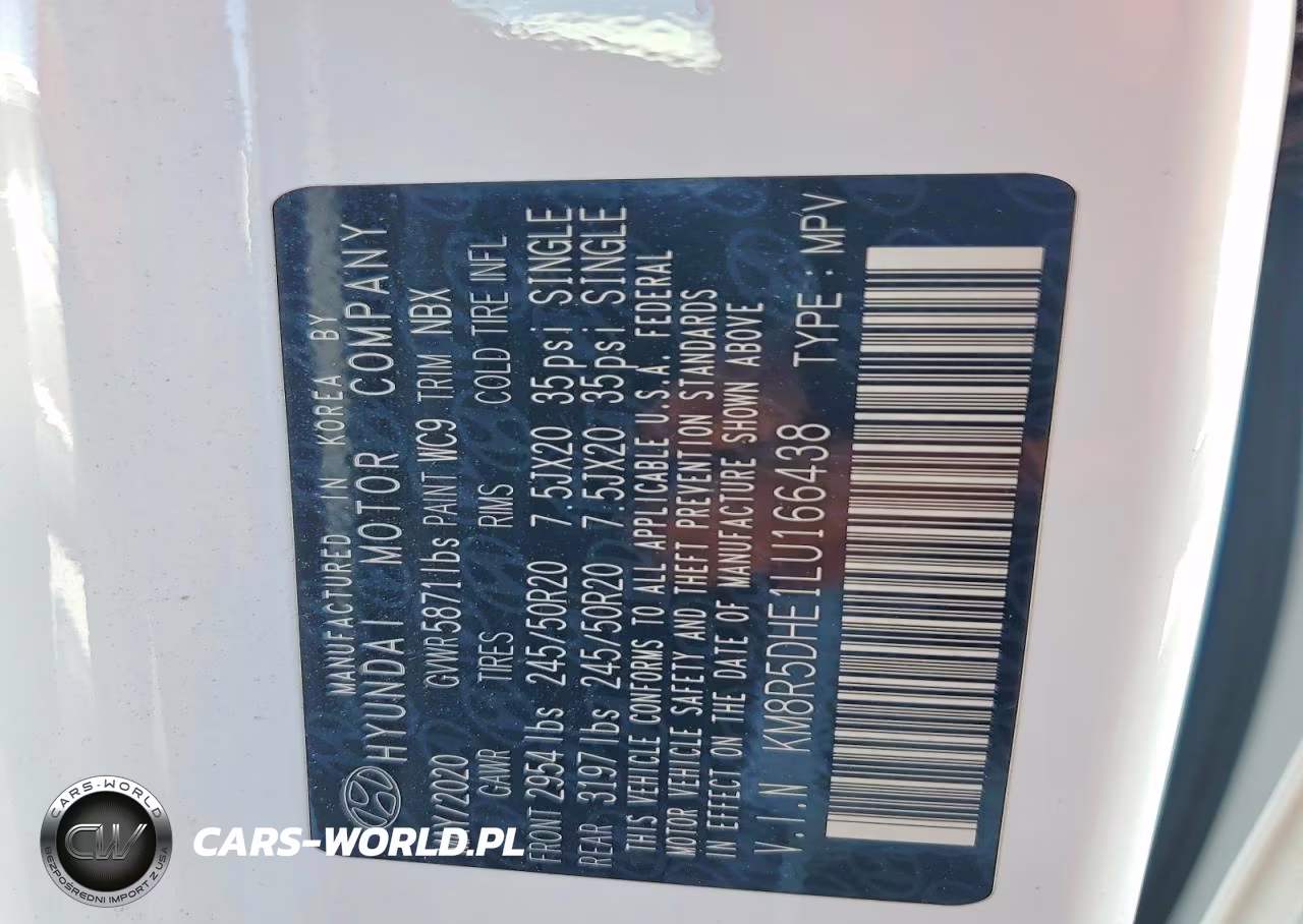 2020 Hyundai Palisade Limited VIN:KM8R5DHE1LU166438 - 13