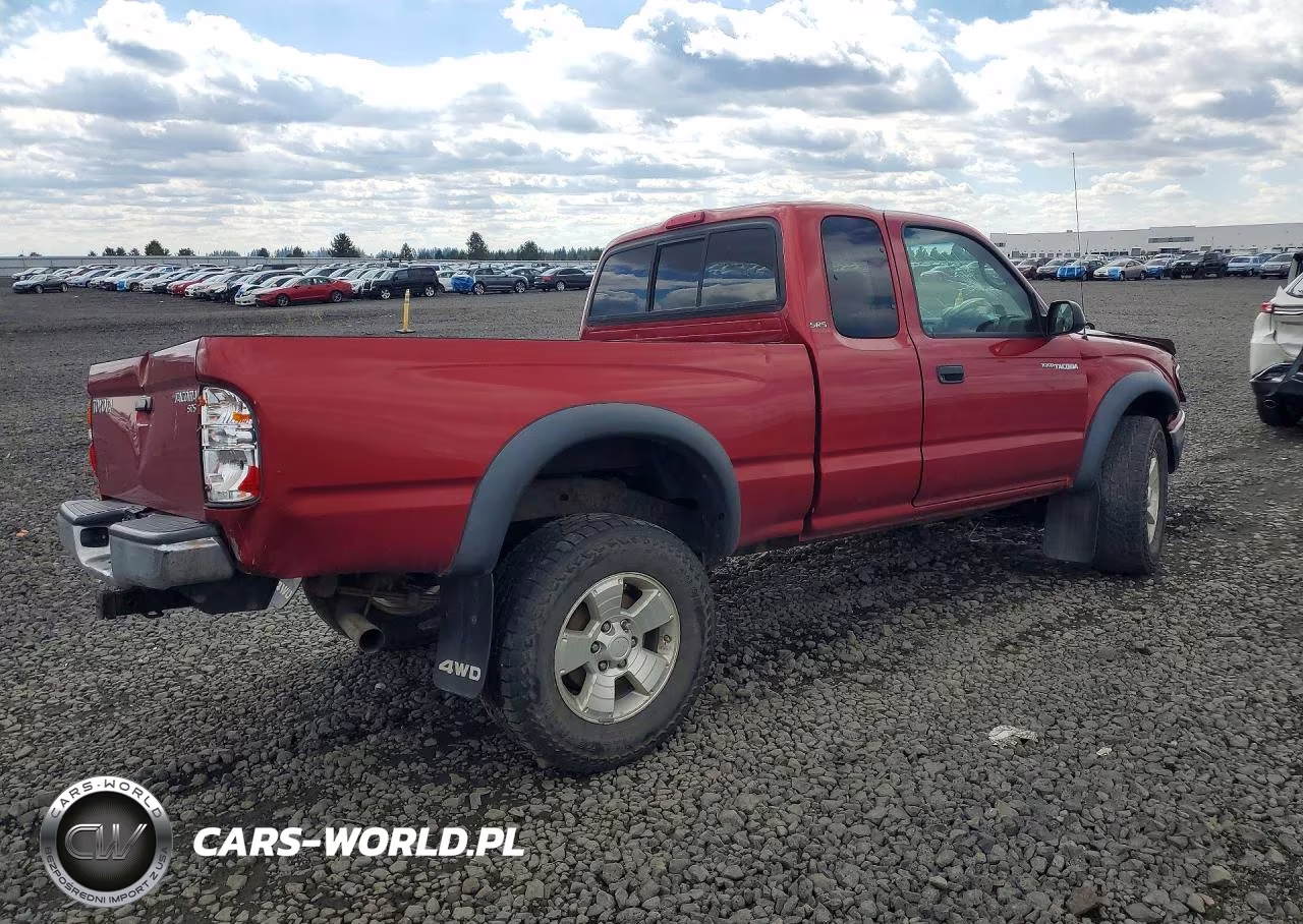 2004 Toyota Tacoma Base VIN:5TEWM72N54Z437790 - 3