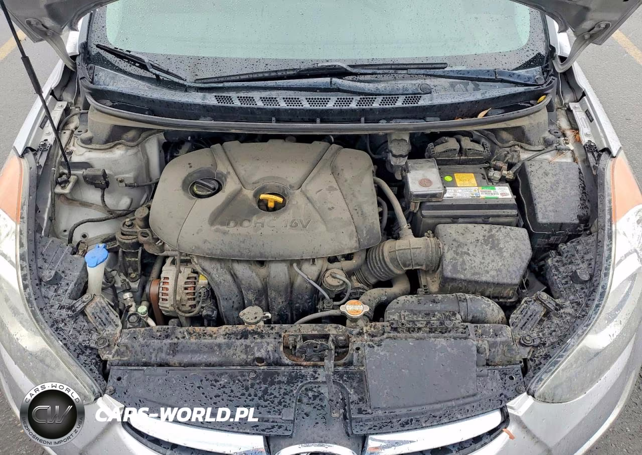 2012 Hyundai Elantra Gls VIN:5NPDH4AE1CH086535 - 11