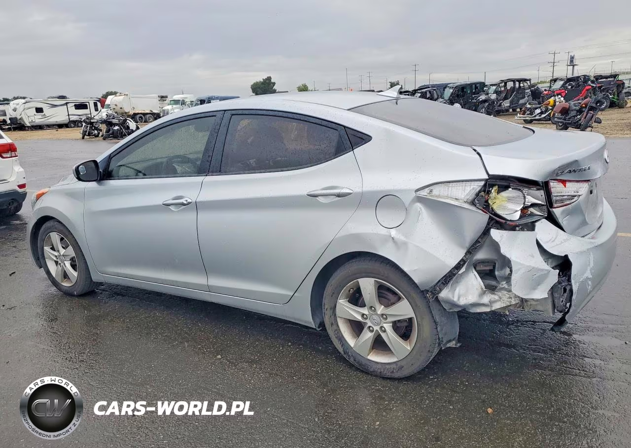 2012 Hyundai Elantra Gls VIN:5NPDH4AE1CH086535 - 2