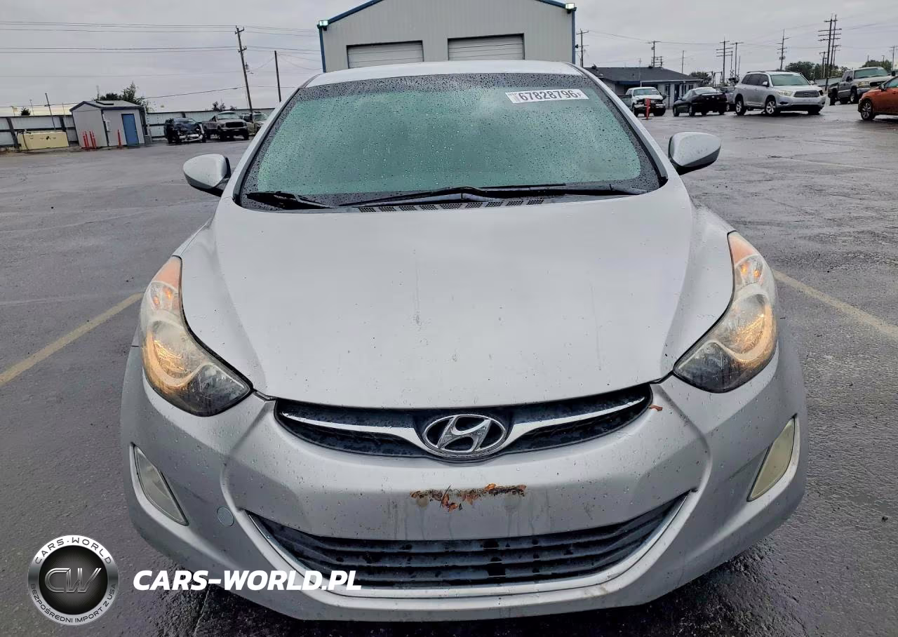 2012 Hyundai Elantra Gls VIN:5NPDH4AE1CH086535 - 5
