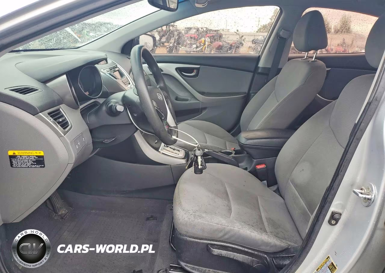 2012 Hyundai Elantra Gls VIN:5NPDH4AE1CH086535 - 7