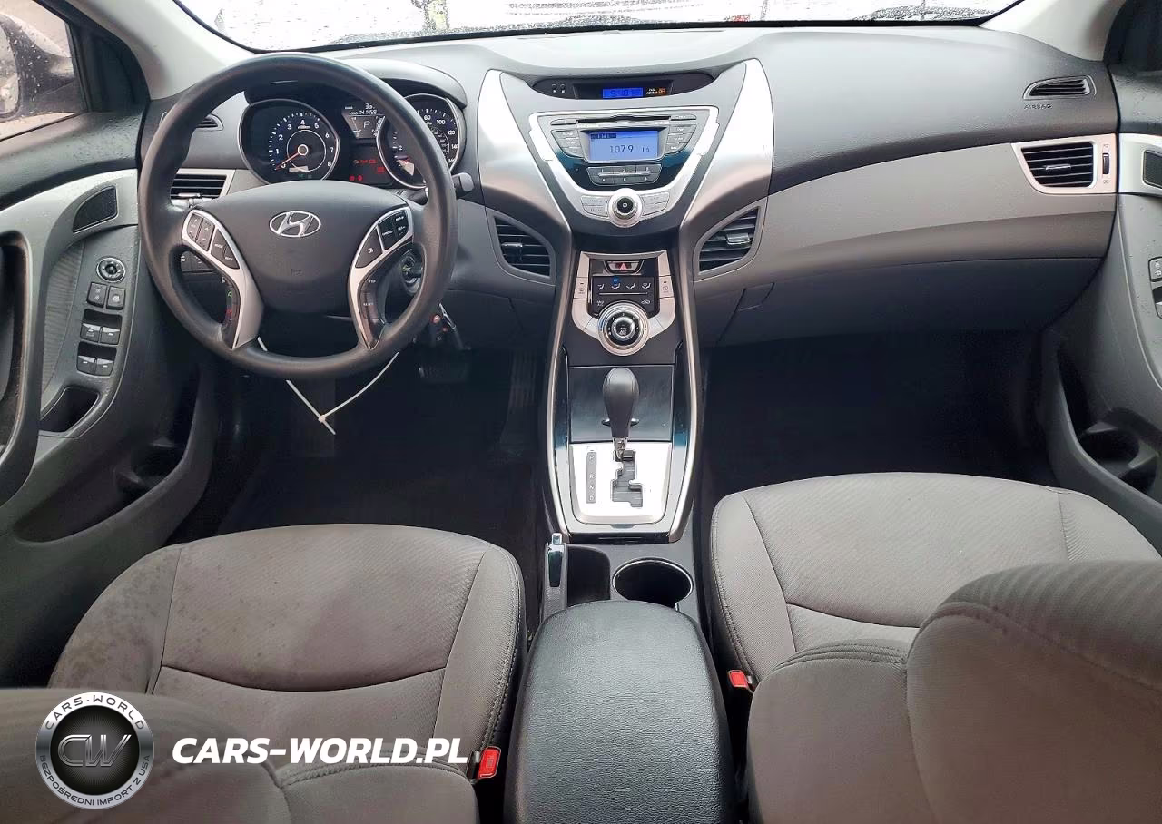 2012 Hyundai Elantra Gls VIN:5NPDH4AE1CH086535 - 8