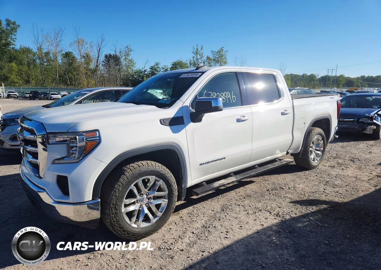 2022 GMC Sierra Limited K1500 Sle VIN:3GTP9BEK9NG150556 - 1