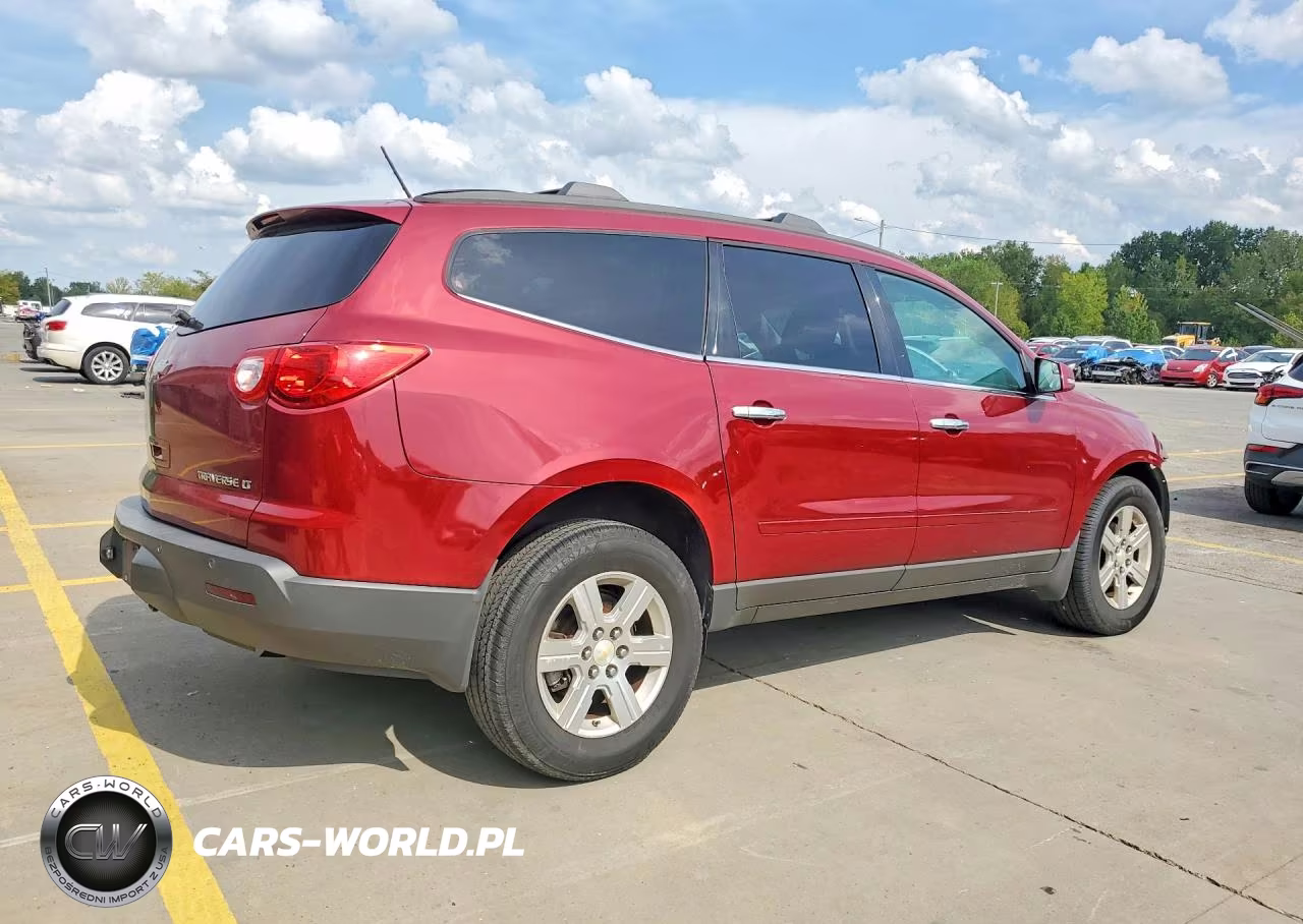 2011 Chevrolet Traverse Lt VIN:1GNKRGED9BJ155377 - 3