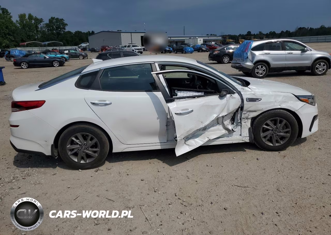 2019 Kia Optima Lx VIN:5XXGT4L34KG342328 - 3