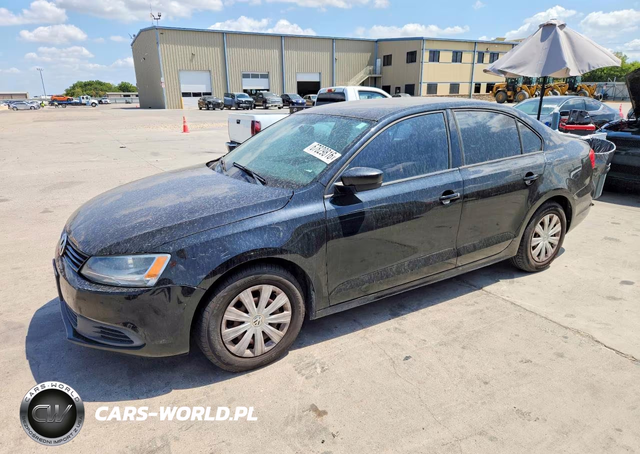 2014 Volkswagen Jetta Base VIN:3VW2K7AJ1EM379465 - 1