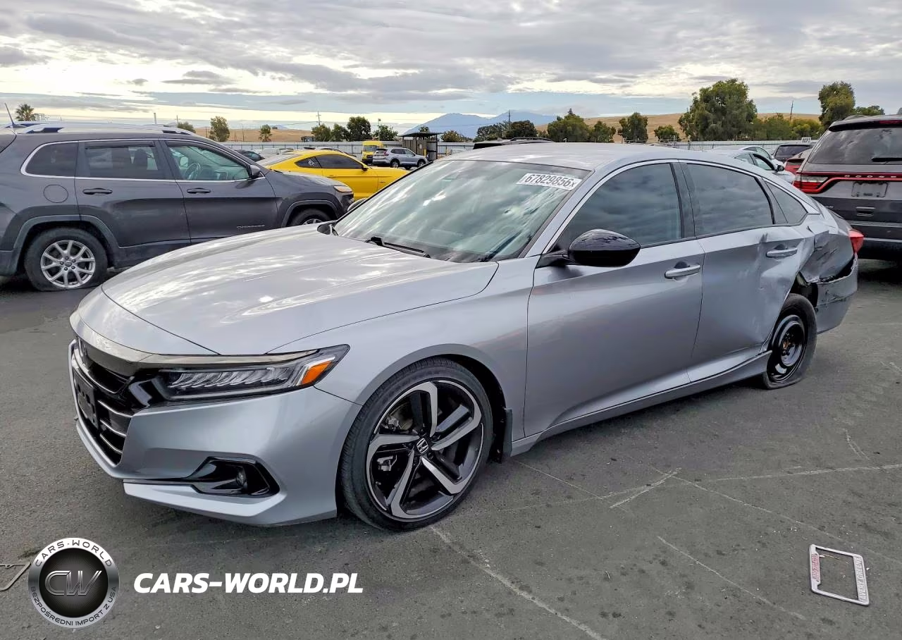 2022 Honda Accord Sport Se VIN:1HGCV1F48NA039517 - 1