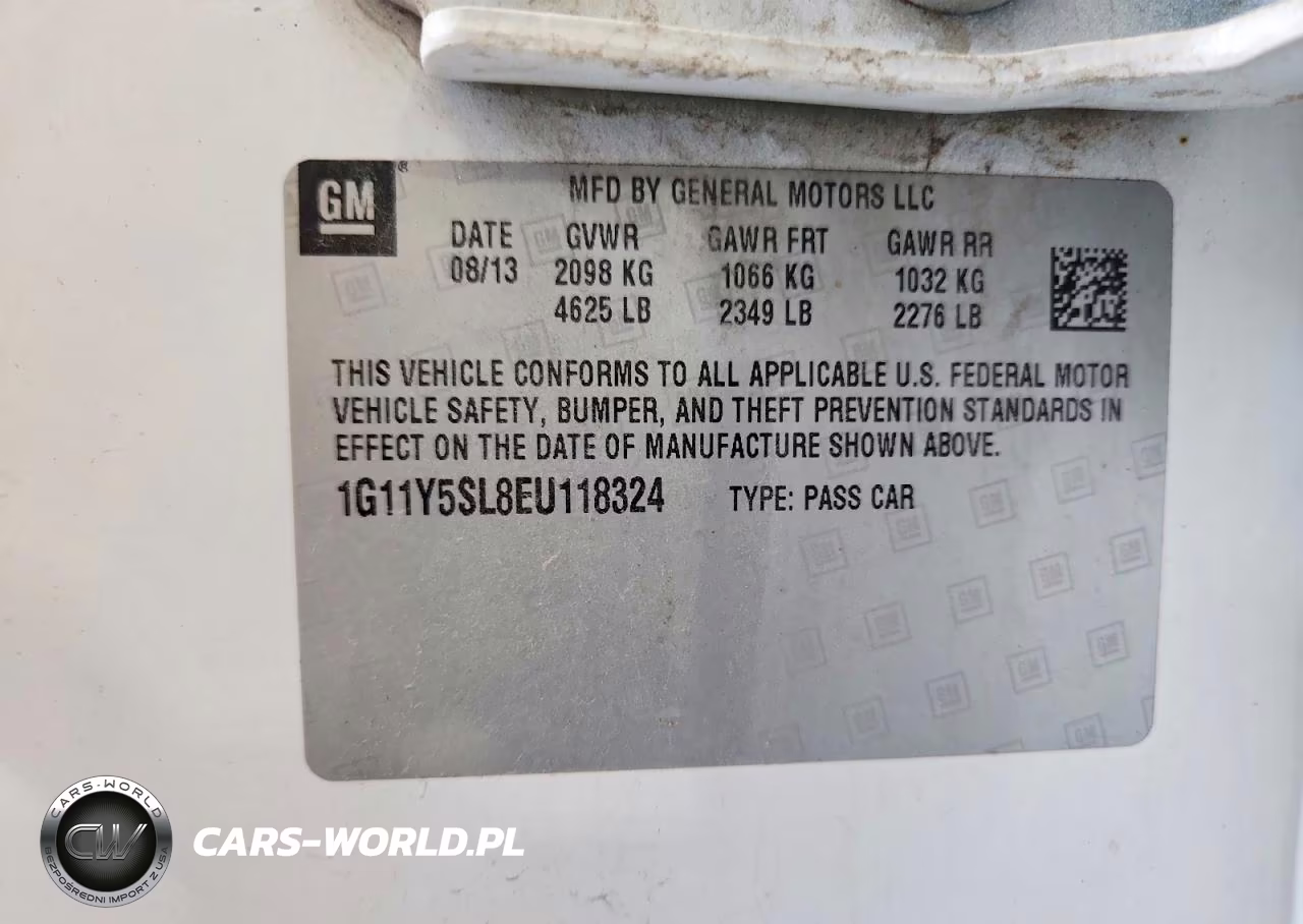 2014 Chevrolet Impala Ls VIN:1G11Y5SL8EU118324 - 12