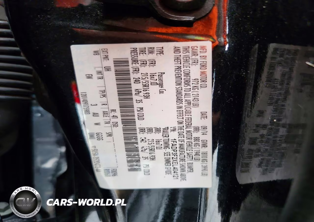 2014 Ford Focus Se VIN:1FADP3F2XEL404121 - 13