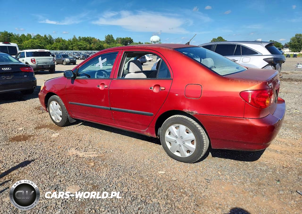 2003 Toyota Corolla Ce VIN:1NXBR32E83Z089365 - 2