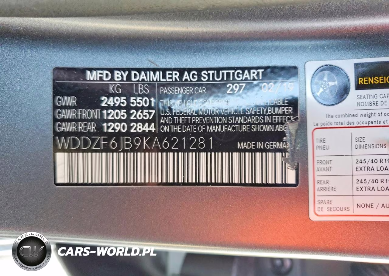 2019 Mercedes-Benz E 450 4Matic VIN:WDDZF6JB9KA621281 - 12