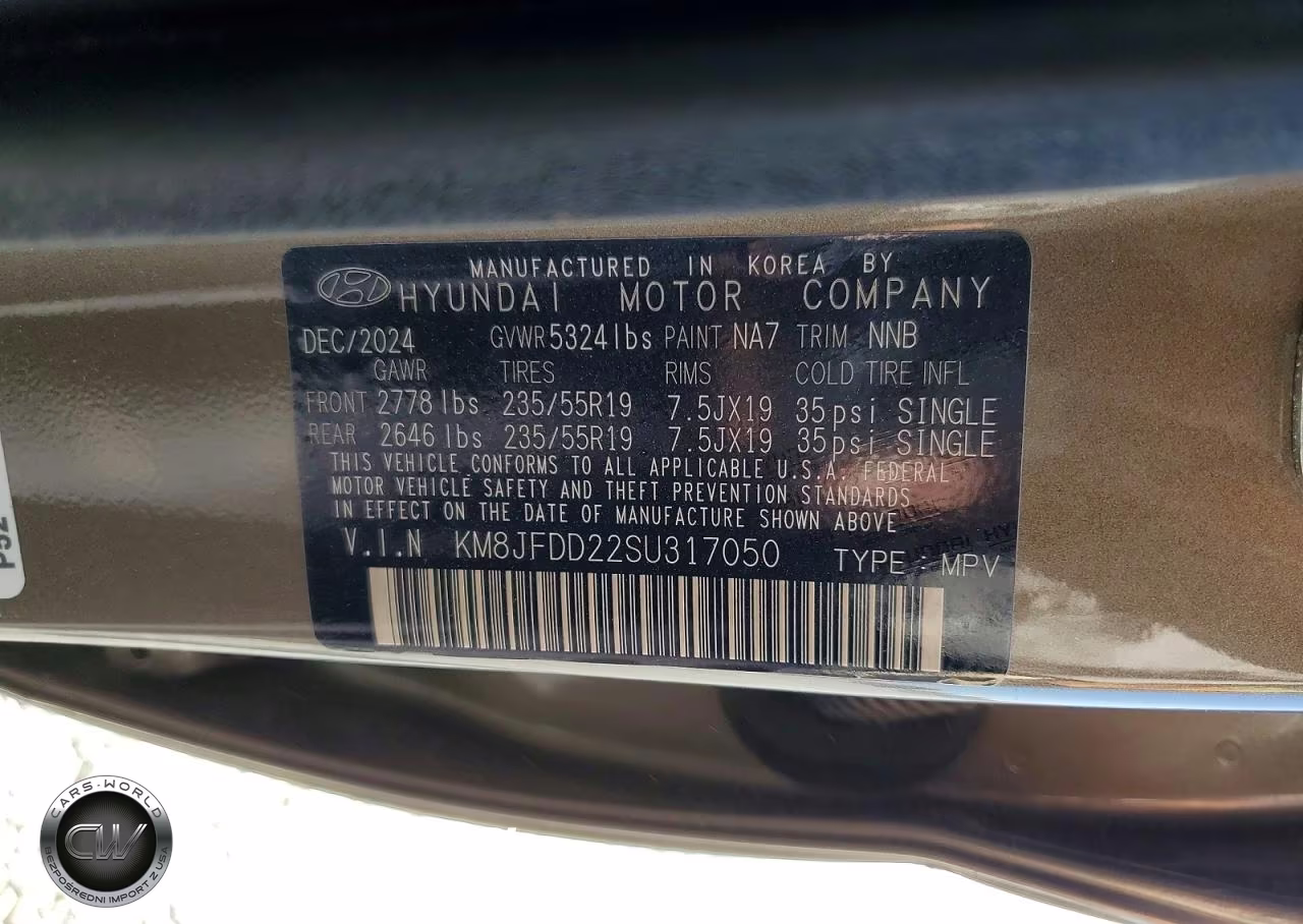 2025 Hyundai Tucson Limited VIN:KM8JFDD22SU317050 - 14