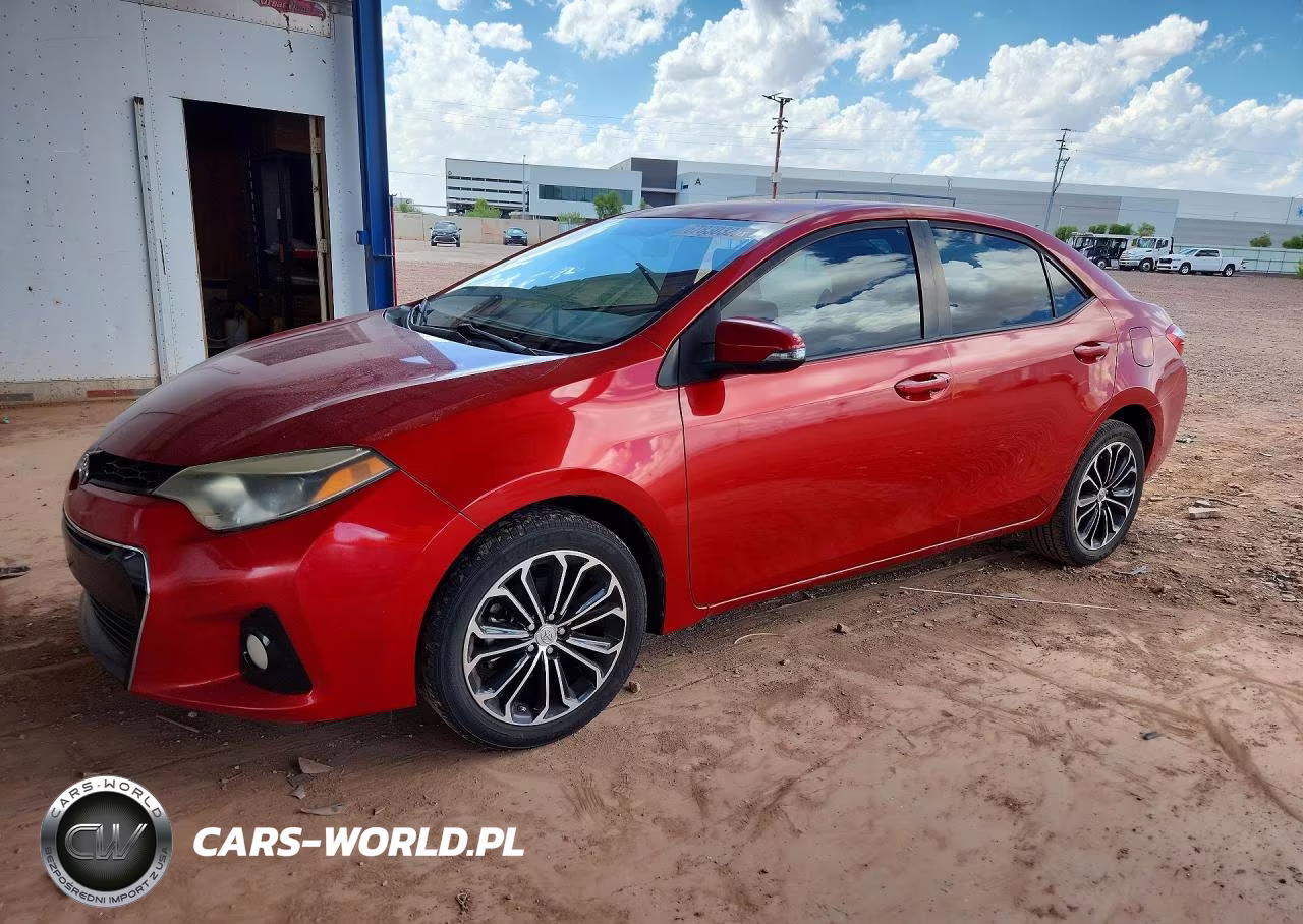 2016 Toyota Corolla S Plus VIN:5YFBURHE9GP396429 - 1