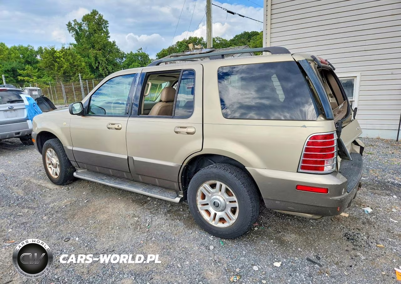 2003 Mercury Mountaineer VIN:4M2ZU86K33ZJ40587 - 2