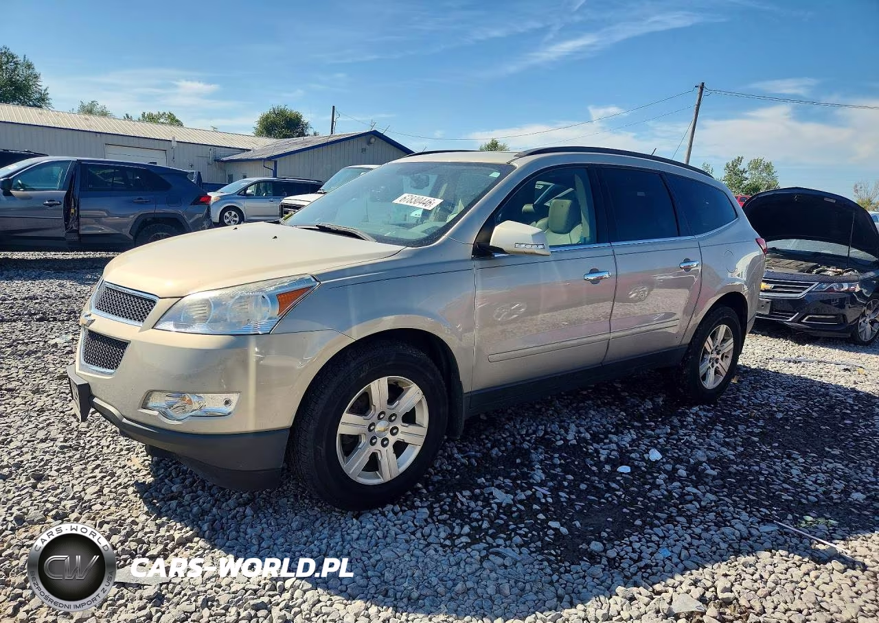 2011 Chevrolet Traverse Lt VIN:1GNKVJEDXBJ321950 - 1