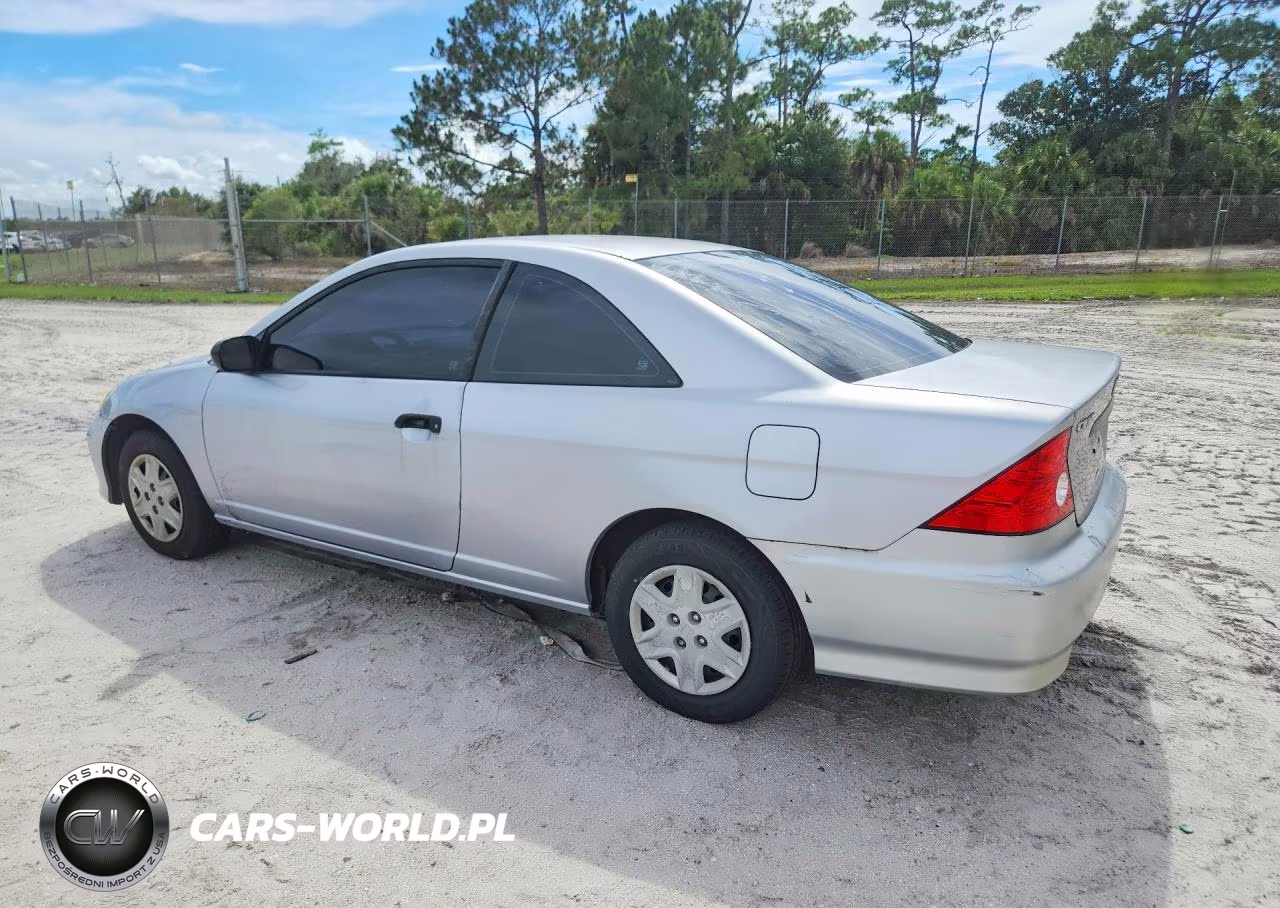2005 Honda Civic Dx Vp VIN:1HGEM21175L008424 - 2