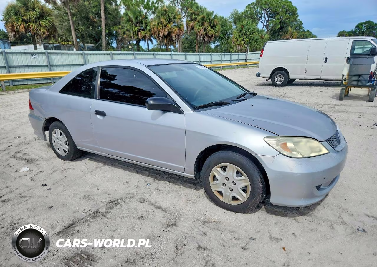 2005 Honda Civic Dx Vp VIN:1HGEM21175L008424 - 4