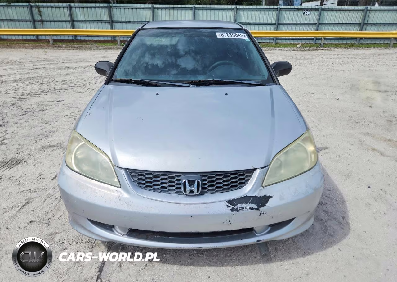 2005 Honda Civic Dx Vp VIN:1HGEM21175L008424 - 5