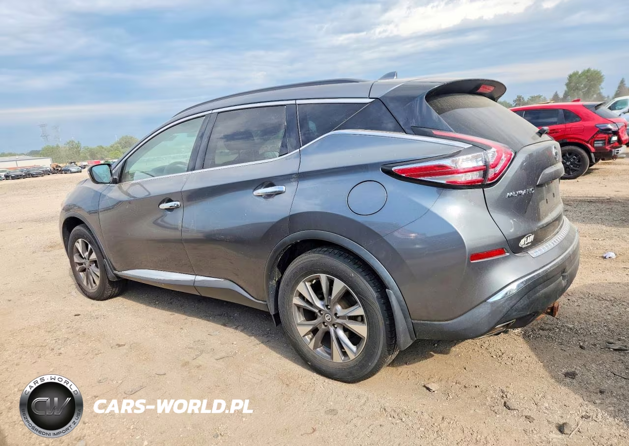 2016 Nissan Murano Sv VIN:5N1AZ2MHXGN160692 - 2