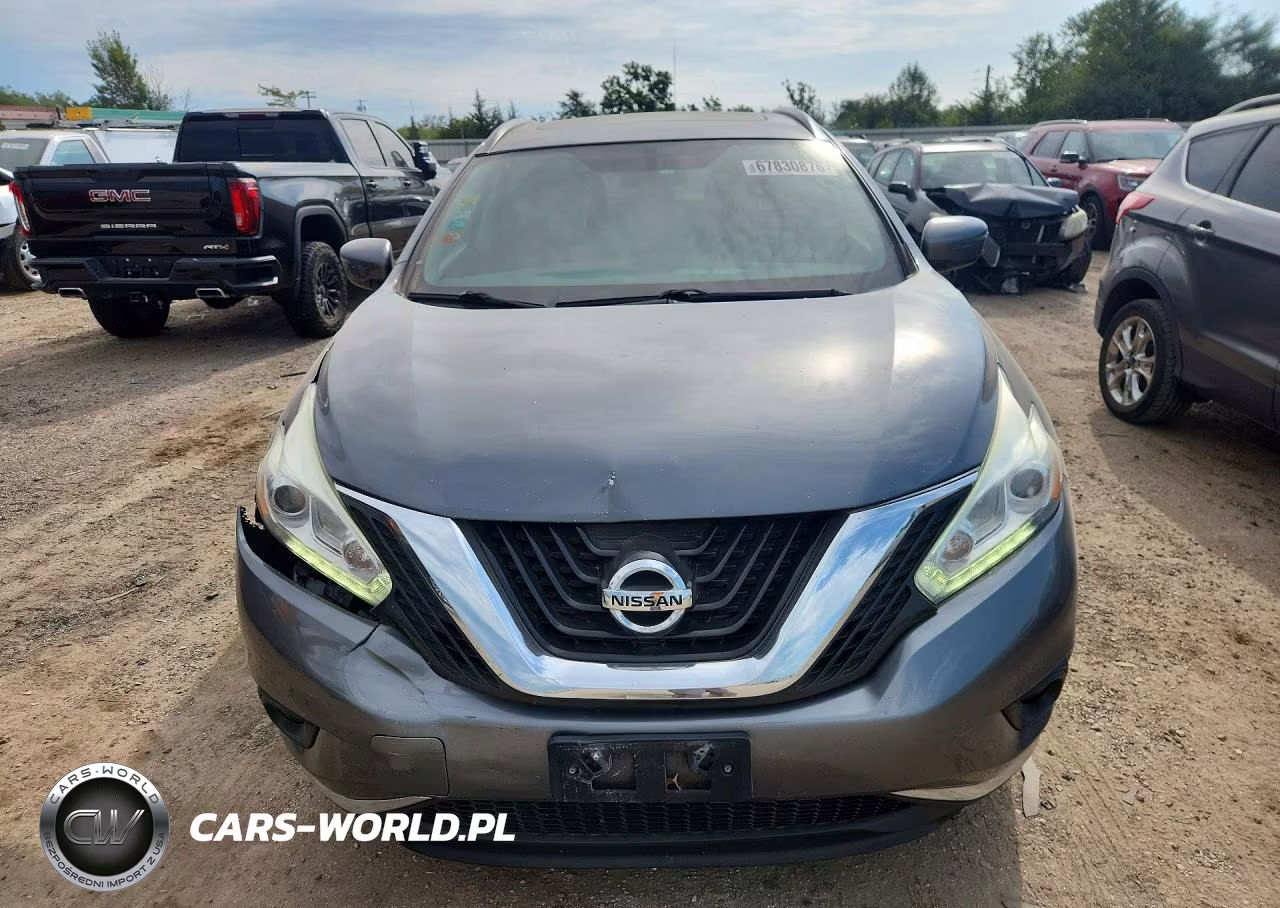 2016 Nissan Murano Sv VIN:5N1AZ2MHXGN160692 - 5